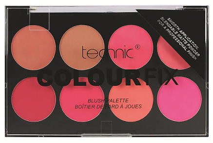25705_CLOSED_HIRES_NM_437x7 TECHNIC COLOUR FIX BLUSH PALETTE - Image 1