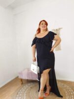 Φόρεμα μαύρο Elenor - Image 3