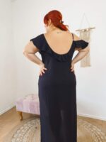 Φόρεμα μαύρο Elenor - Image 2