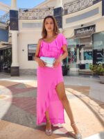 Φόρεμα ροζ Elenor
