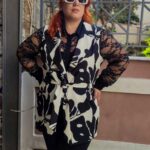 Γιλέκο φλοράλ Plus