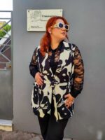 Γιλέκο φλοράλ Plus - Image 3
