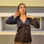 Μπλούζα Σατέν με δέσιμο