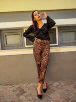 Μπλούζα Σατέν με δέσιμο - Image 4