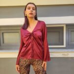 Μπλούζα Σατέν με δέσιμο