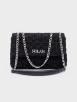 Emilia Shiny Black Silver