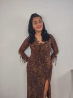 Φόρεμα λεοπάρ Εmelia - Image 4