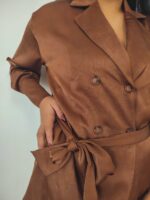 Σετ σατέν καφέ Kristen - Image 4