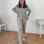 Σετ πλεκτό μπεζ