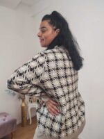 Σετ πλεκτό μπεζ - Image 4