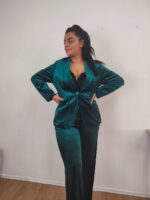 Κουστούμι Velvet Green