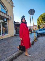 Παλτό κόκκινο Isla - Image 5