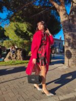 Παλτό κόκκινο Isla - Image 4