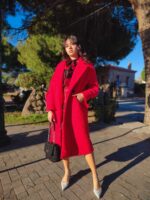 Παλτό κόκκινο Isla - Image 2