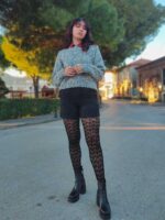 Σορτσάκι Tweed Μαύρο