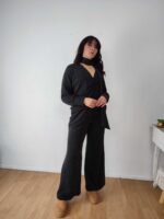 Σετ πλεκτό γκρι - Image 2