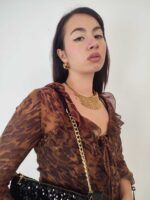 Φόρεμα λεοπάρ Εmelia - Image 3