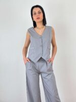 Σετ γιλέκο/παντελόνι Grey - Image 3