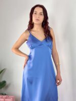 Φόρεμα Lingerie Light Blue - Image 2