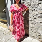 Φόρεμα Cut-Out Κόκκινο
