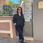 Φόρμα μαύρη λεπτομέρειες ριγέ