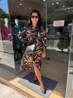 Φόρεμα plus size black - Image 2