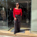 Φαρδιά παντελόνα μαύρη