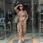 Φόρμα λεοπαρ μπεζ