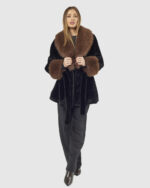 VERDE ΓΥΝΑΙΚΕΙΟ ΓΟΥΝΙΝΟ ΠΑΛΤΟ 33-0000723 ΜΑΥΡΟ