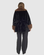 VERDE ΓΥΝΑΙΚΕΙΟ ΓΟΥΝΙΝΟ ΠΑΛΤΟ 33-0000723 ΜΑΥΡΟ - Image 4