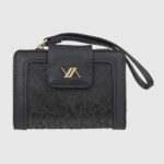 VERDE ΓΥΝΑΙΚΕΙΟ ΠΟΡΤΟΦΟΛΙ 18-0001547 ΑΣ ANIMAL PRINT ΜΑΥΡΟ