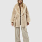 VERDE ΓΥΝΑΙΚΕΙΟ ΓΟΥΝΙΝΟ ΠΑΛΤΟ 33-0000724 ΜΠΕΖ