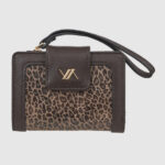 VERDE ΓΥΝΑΙΚΕΙΟ ΠΟΡΤΟΦΟΛΙ 18-0001547 ΑΣ ANIMAL PRINT ΚΑΦΕ