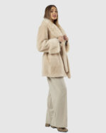 VERDE ΓΥΝΑΙΚΕΙΟ ΓΟΥΝΙΝΟ ΠΑΛΤΟ 33-0000724 ΜΠΕΖ - Image 2