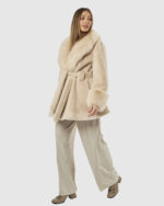 VERDE ΓΥΝΑΙΚΕΙΟ ΓΟΥΝΙΝΟ ΠΑΛΤΟ 33-0000724 ΜΠΕΖ - Image 3