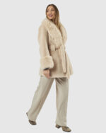 VERDE ΓΥΝΑΙΚΕΙΟ ΓΟΥΝΙΝΟ ΠΑΛΤΟ 33-0000724 ΜΠΕΖ - Image 4