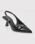 VERDE ΓΥΝΑΙΚΕΙΑ SLINGBACK 28-0004125 ΜΑΥΡΟ - Image 4