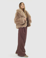 VERDE ΓΥΝΑΙΚΕΙΟ ΓΟΥΝΙΝΟ ΠΑΛΤΟ 33-0000731 ΠΟΥΡΟΥ - Image 3