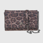 VERDE ΓΥΝΑΙΚΕΙΑ ΤΣΑΝΤΑ ΧΙΑΣΤΙ 16-0008298  ANIMAL PRINT ΜΑΥΡΟ