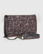 VERDE ΓΥΝΑΙΚΕΙΑ ΤΣΑΝΤΑ ΧΙΑΣΤΙ 16-0008298  ANIMAL PRINT ΜΑΥΡΟ - Image 4