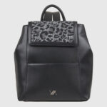 VERDE ΓΥΝΑΙΚΕΙΟ ΣΑΚΙΔΙΟ ΠΛΑΤΗΣ 16-0008311  ANIMAL PRINT ΚΑΦΕ