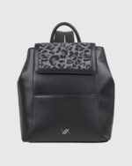 VERDE ΓΥΝΑΙΚΕΙΟ ΣΑΚΙΔΙΟ ΠΛΑΤΗΣ 16-0008311  ANIMAL PRINT ΚΑΦΕ