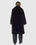 VERDE ΓΥΝΑΙΚΕΙΟ ΓΟΥΝΙΝΟ ΠΑΛΤΟ 33-0000721 ΜΑΥΡΟ - Image 4