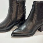 Μποτάκι Snake μαύρο