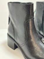 Μποτάκι Snake μαύρο - Image 4