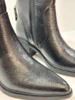 Μποτάκι Snake μαύρο - Image 2