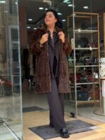 VERDE ΓΥΝΑΙΚΕΙΟ ΓΟΥΝΙΝΟ ΠΑΛΤΟ 33-0000729 ANIMAL PRINT