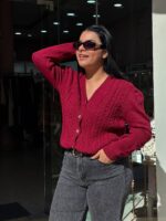 Ζακέτα μπορντό