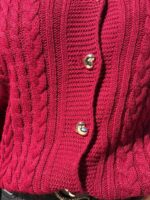 Ζακέτα μπορντό - Image 3