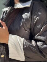 Μπουφάν καπιτονε καφέ σκούρο - Image 4